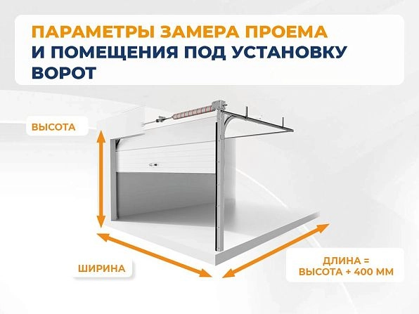 Секционные ворота 2500х2050 мм белые DoorHan rsd02, electrostal.doorhan.ru