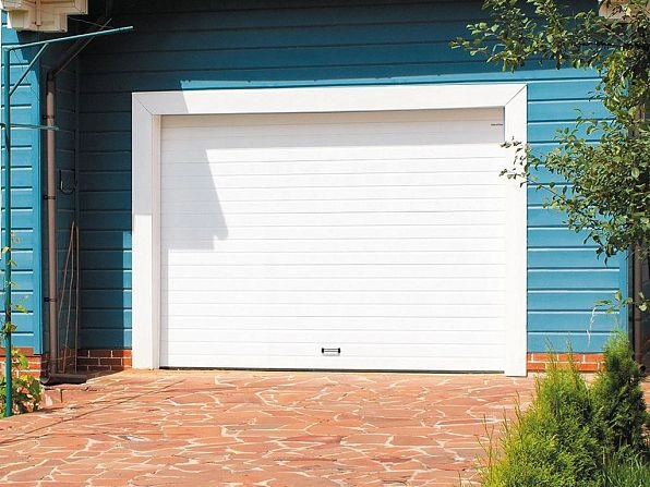 Секционные ворота 2500х2050 мм белые DoorHan rsd02, electrostal.doorhan.ru